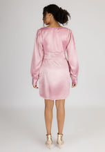 Load image into Gallery viewer, Satin Mini Dress